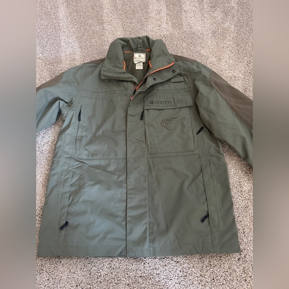 Beretta mens field jacket hunting winter green orange Medium - Picture 1 of 13